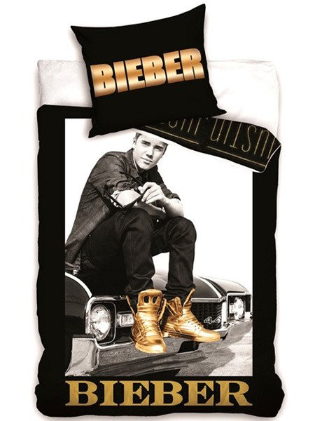 Bavlněné Povlečení Justin Bieber JB8003