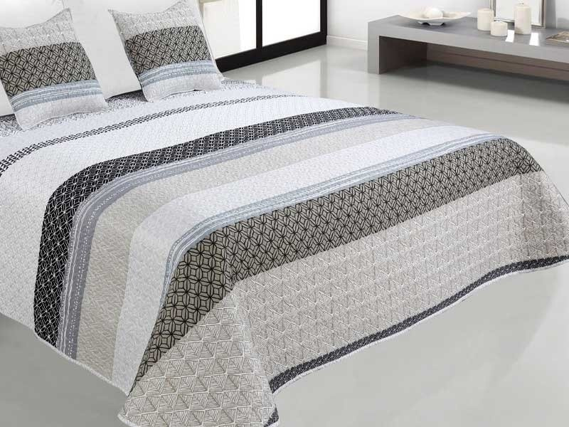 Dvoustranné Přehozy na Postel TAVIRA J-002 180x220+2x40x40