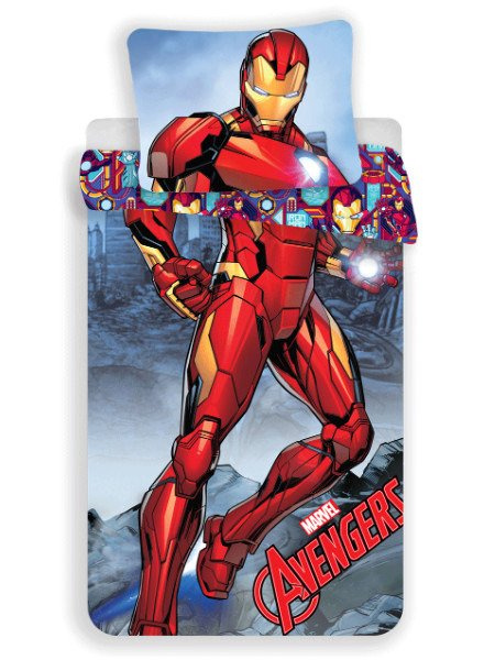 Bavlněné Povlečení Iron Man