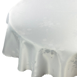 Ubrusy s Nešpinivou Úpravou Adventní svícen 826 Bílý Kulatý