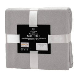 Fleece Deka Milutek 150x200 Šedá