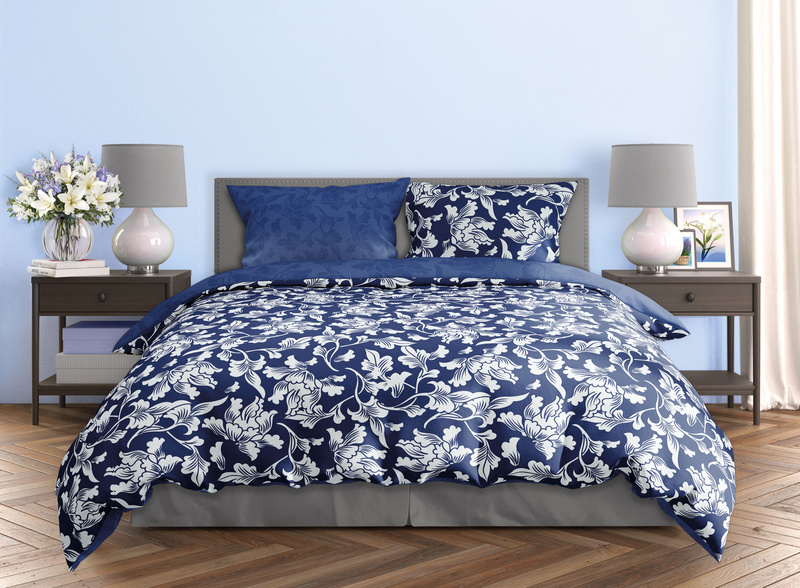 Sada LožníhoPrádla Z Bavlněného Saténu 160x200+ 2x70x80 Milagro Verde 026