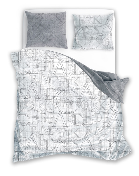 Sada Ložního Prádla Z Bavlněného Saténu 140x200+70x90 Boho 009