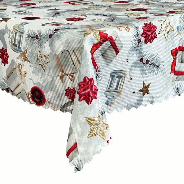 Oboustranně Ubrusy s Nešpinivou Úpravou Zlatý Sníh I