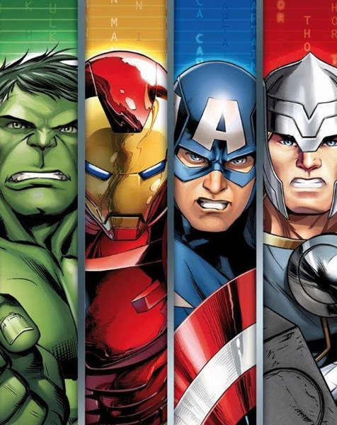 Deka z Mikrovlakna Avengers 01