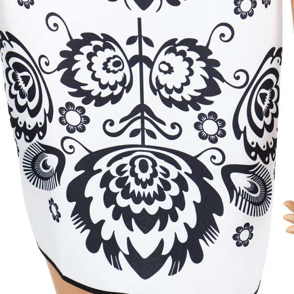 Kuchyňská Zástěra a 2 Kuchyňské Chňapky s Magnetem Folk II 2267C Sada