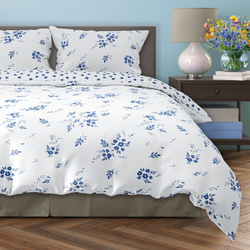 Sada Ložního Prádla Z Bavlněného Saténu 140x200+70x90 Milagro Verde 012