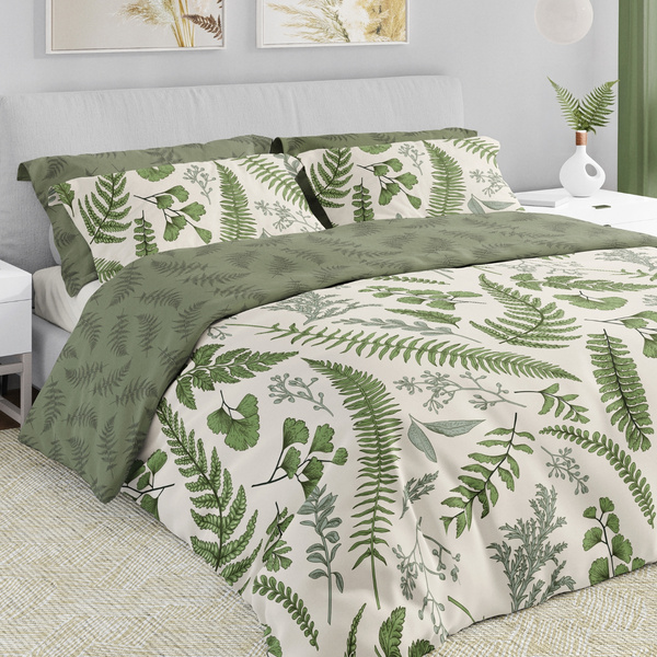 Sada Ložního Prádla Z Bavlněného Saténu 220x200+ 2x70x80 Boho 008