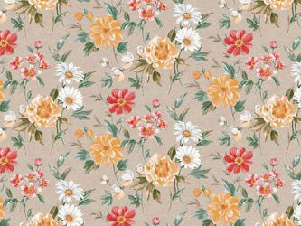 Ubrusy PVC s Textilním Podkladem Florista 01670-04