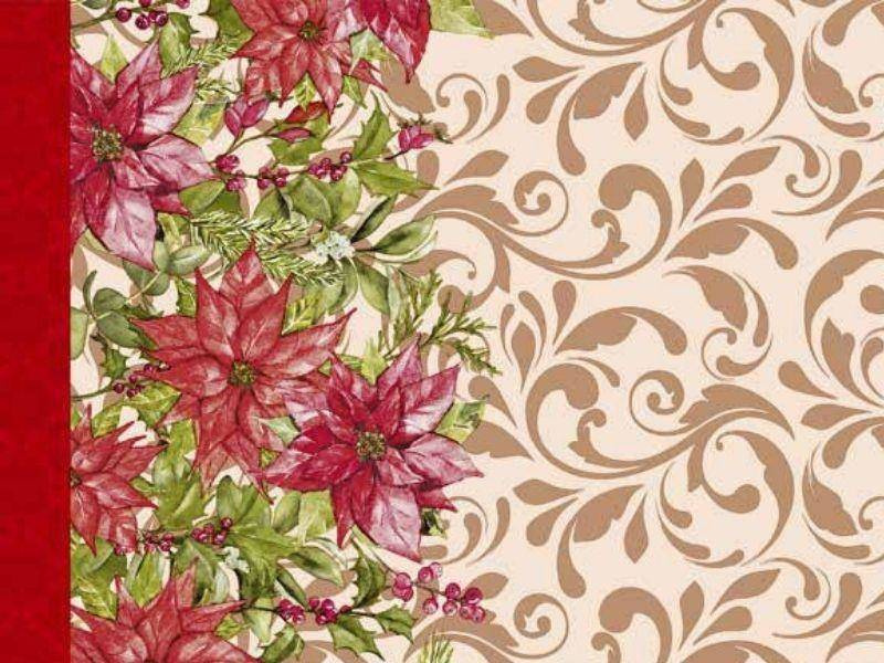Ubrusy PVC s Textilním Podkladem Florista BN 01498-02 v Rolích
