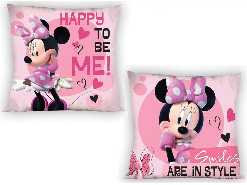Dvoustranný Povlak Disney Minnie Mouse 052 40x40 cm