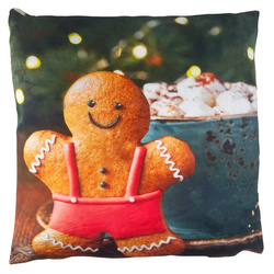 Dekorativní Vánoční Povlaky na Polštáře Santa PNL237037 40x40 cm