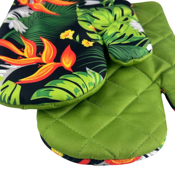 Kuchyňské Chňapky s Magnetem Leaves F9174 