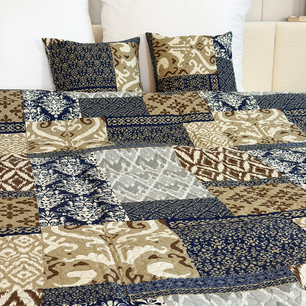 Dvoustranné Přehozy na Postel TAVIRA SY-6750 220x240+2x40x40