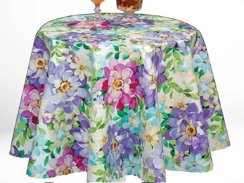 Ubrusy PVC s Textilním Podkladem Florista 1345-02