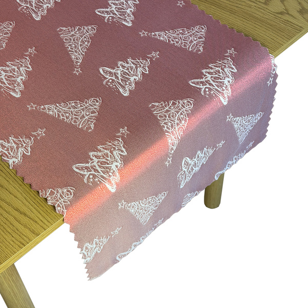 Oboustranně Běhouny s Nešpinivou Úpravou Vánoční Strom Z-3401 Zlatý 