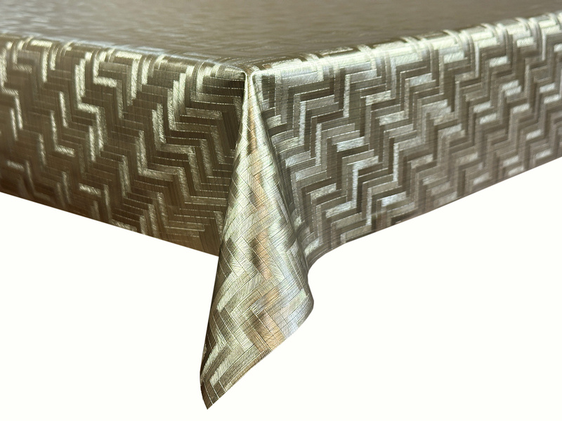 Ubrusy PVC s Textilním Podkladem 3D Metallico T-7158G