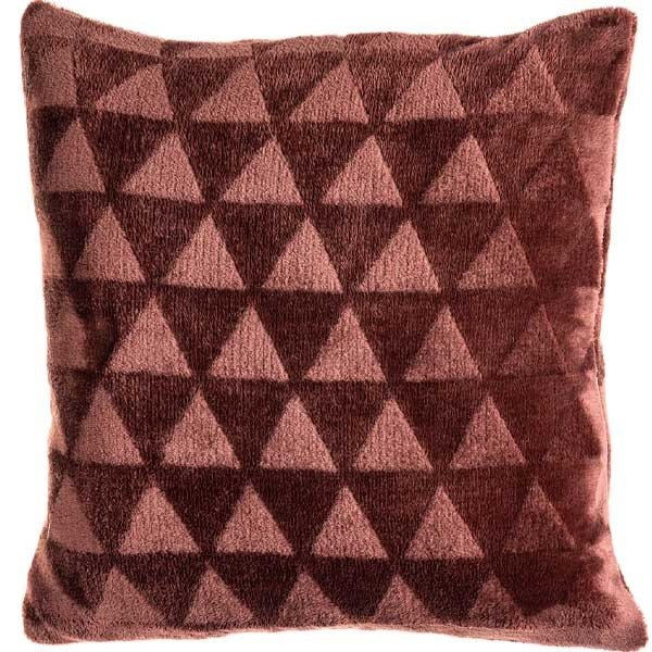 Povlak na Polštář z Mikrovlákna Malaga Hnědý 40x40 cm