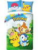 Povlečení Pokemon 140x200+70x90 POK-679BL