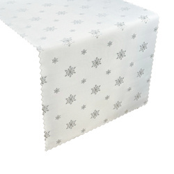 Oboustranně Běhouny s Nešpinivou Úpravou Stříbrný Sníh 1