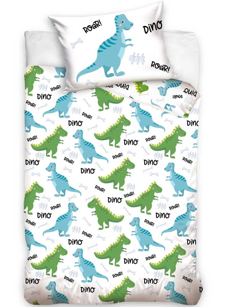 Dětské Povlečení 100x135+40x60 Dino BABY224005
