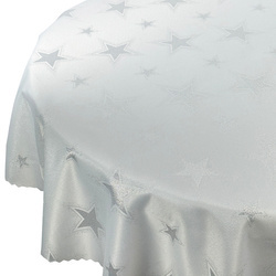 Oboustranně Ubrusy s Nešpinivou Úpravou Velké Hvězdy Kulatý