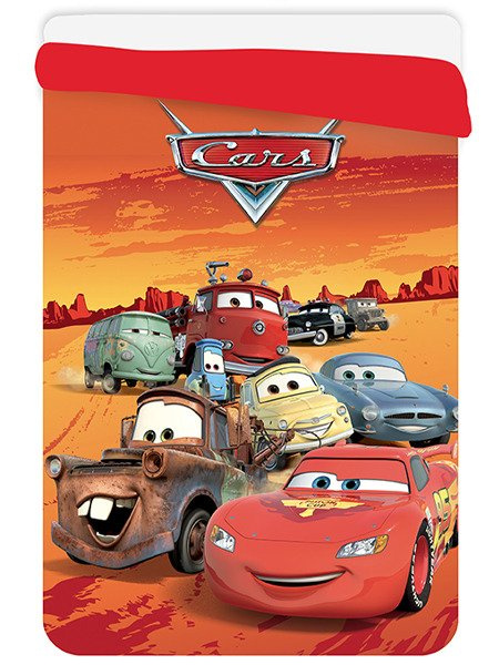 Přehozy na Postel Disney Autá Cars 180x260