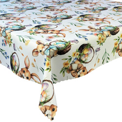 Ubrusy s Nešpinivou Úpravou Velikonoční Rabbit Fun