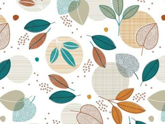 Ubrusy PVC s Textilním Podkladem Fantastik 8279-1