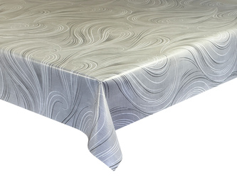 Ubrusy PVC s Textilním Podkladem Evolution M-82224D  Sivá