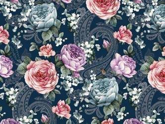 Ubrusy PVC s Textilním Podkladem Fantastik 1199-1 rolích