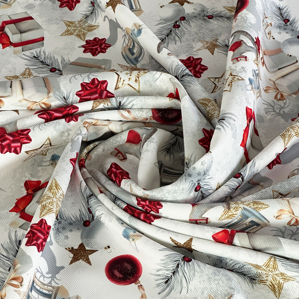 Oboustranně Ubrusy s Nešpinivou Úpravou Zlatý Sníh I