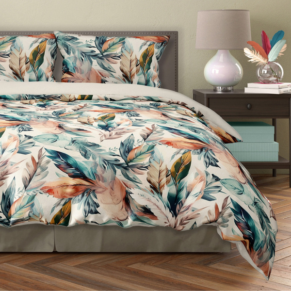 Sada LožníhoPrádla Z Bavlněného Saténu 160x200+ 2x70x80 Milagro Verde 005