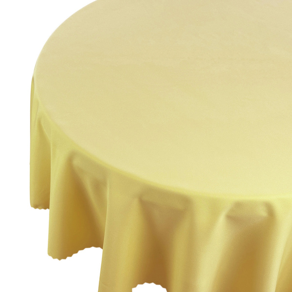 Ubrusy s Nešpinivou Úpravou Satin kulatý