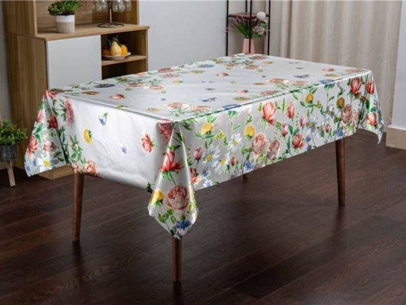 Ubrusy PVC s Textilním Podkladem Belleza DJ-8095A v rolích