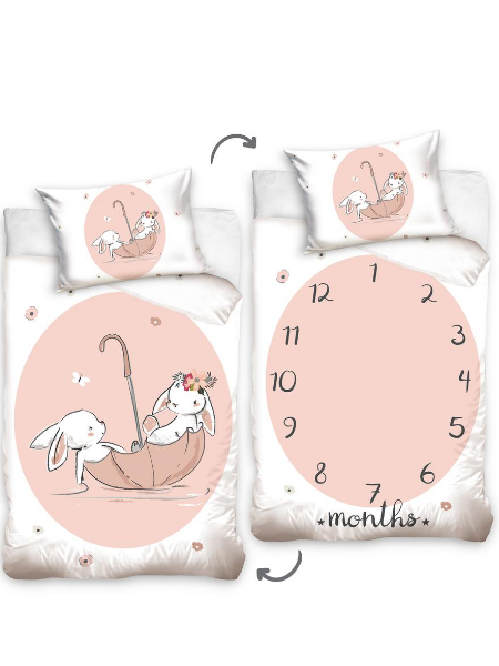 Dětské Povlečení 100x135+40x60 BABY203010