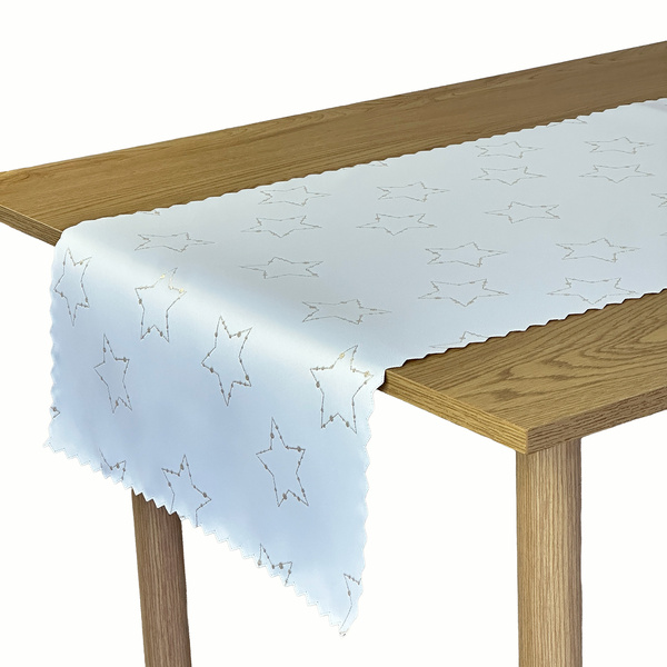 Oboustranně Běhouny s Nešpinivou Úpravou Slavnostní Vánoce Zlato Hvězda 2561