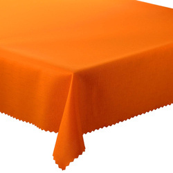 Ubrusy s Nešpinivou Úpravou I Oranžový Kulatý