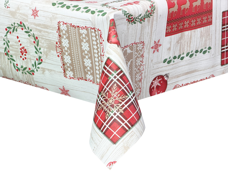 Ubrusy PVC s Textilním Podkladem slavnostní Fantastik BN 1204-1 Rozměry