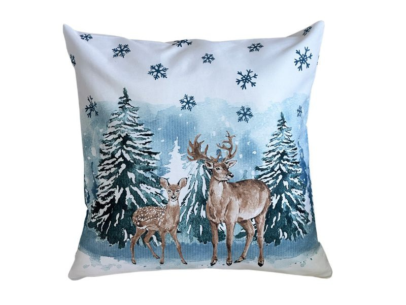 Dekorativní Vánoční Povlaky na Polštáře F24S207-B 40x40 cm