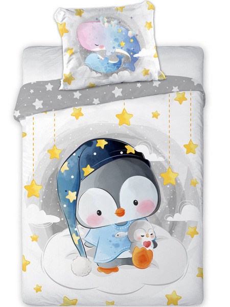 Dětské Povlečení 100x135+40x60 Króliki BABY214008