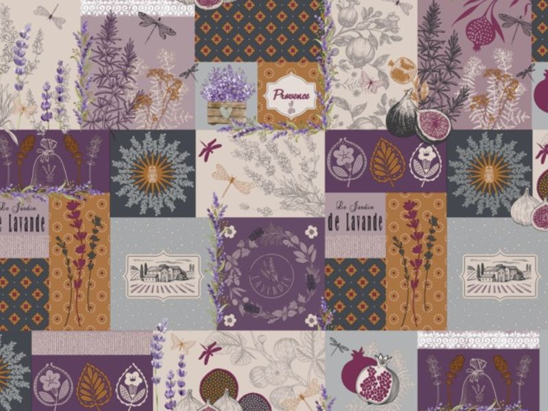 Ubrusy PVC s Textilním Podkladem Florista 06363-01