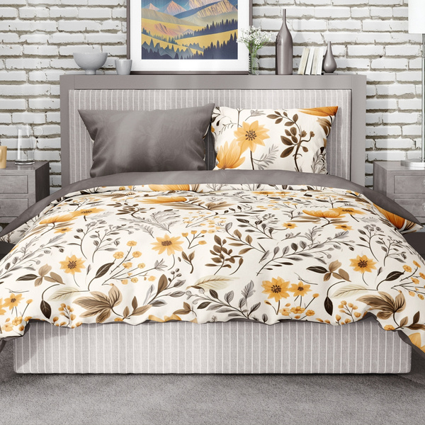 Bavlněné Povlečení 220x200+ 2x70x80 Gusto 004