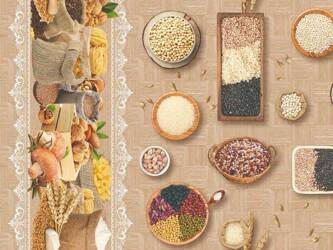 Ubrusy PVC s Textilním Podkladem 140 Evolution 81448-4