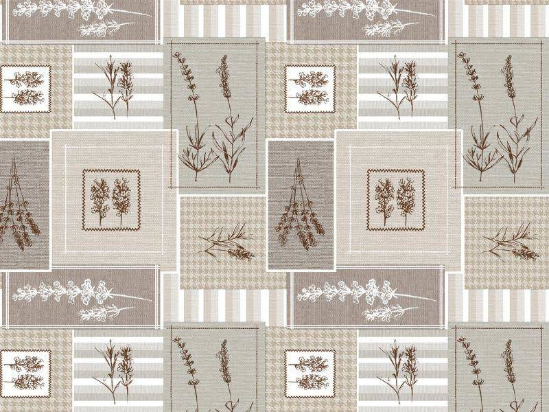 Ubrusy PVC s Textilním Podkladem Fantastik 1146-4 v rolích