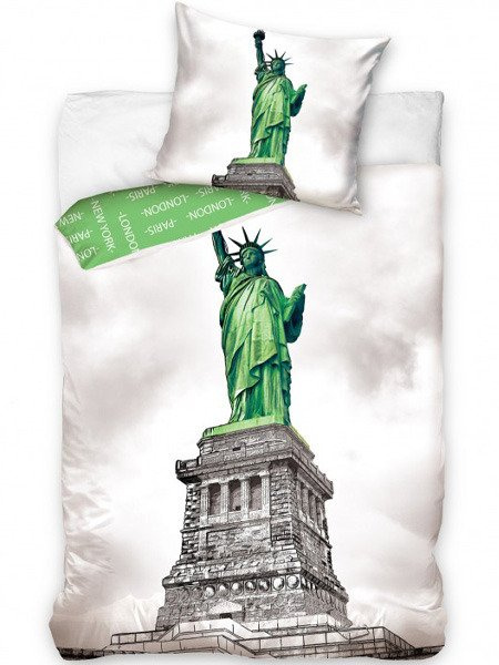 Bavlněné Povlečení New York Statue of Liberty