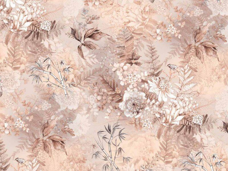 Ubrusy PVC s Textilním Podkladem Florista 01664-04
