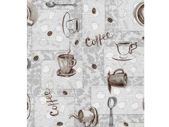 Ubrusy PVC s Textilním Podkladem Fantastik 1261-2 v Rolích