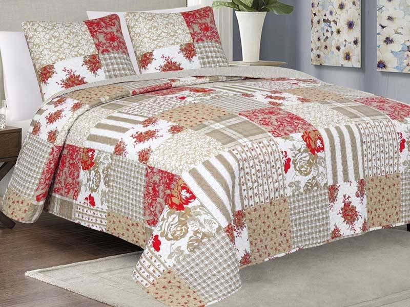 Přehozy na Postel TAVIRA BJ-080 Americana 180x220+2x40x40