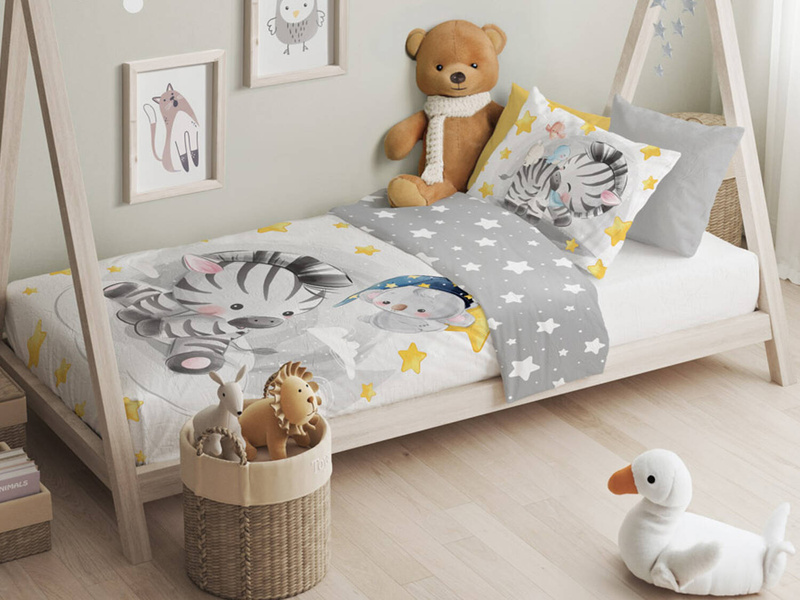 Dětské Povlečení 100x135+40x60 Króliki BABY214008